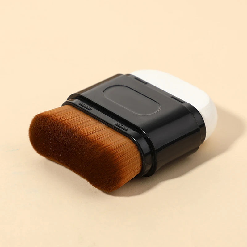 One Professional Foundation Brush, Double-ended Wavy Contour Brush, Suitable For Beauty Products.