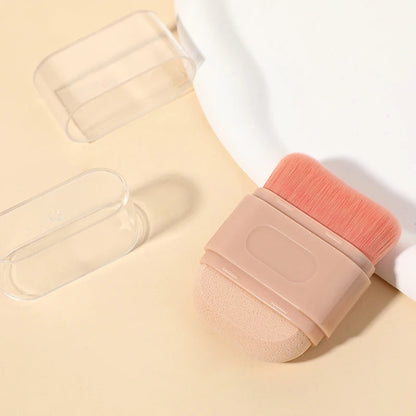 One Professional Foundation Brush, Double-ended Wavy Contour Brush, Suitable For Beauty Products.