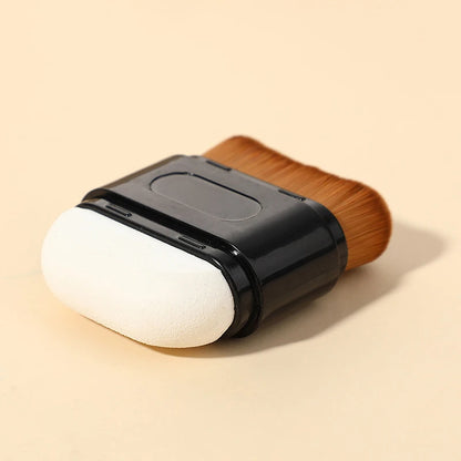 One Professional Foundation Brush, Double-ended Wavy Contour Brush, Suitable For Beauty Products.