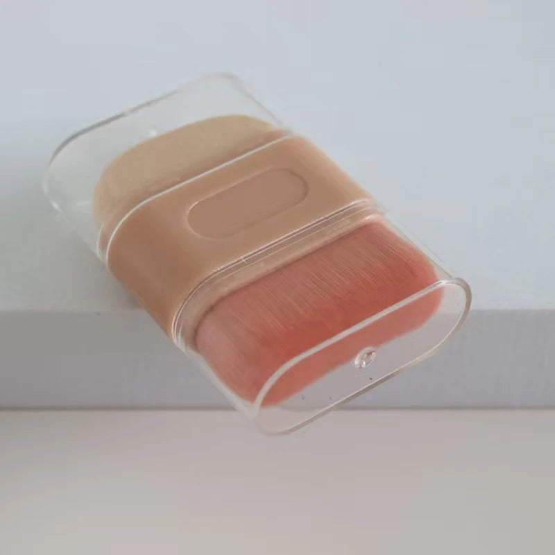 One Professional Foundation Brush, Double-ended Wavy Contour Brush, Suitable For Beauty Products.