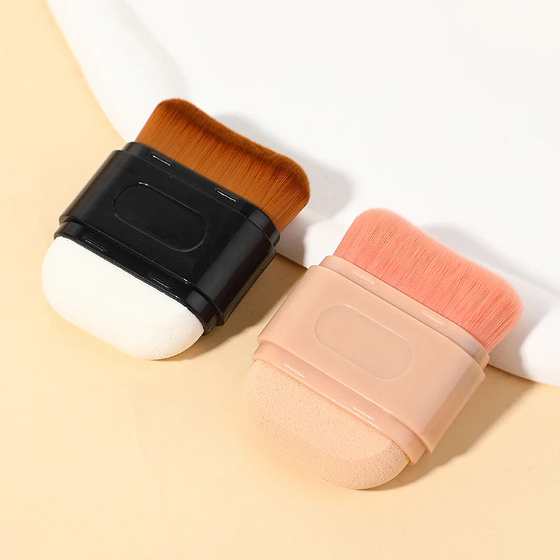 One Professional Foundation Brush, Double-ended Wavy Contour Brush, Suitable For Beauty Products.