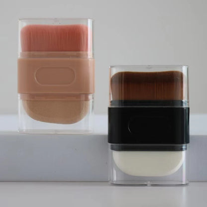 One Professional Foundation Brush, Double-ended Wavy Contour Brush, Suitable For Beauty Products.