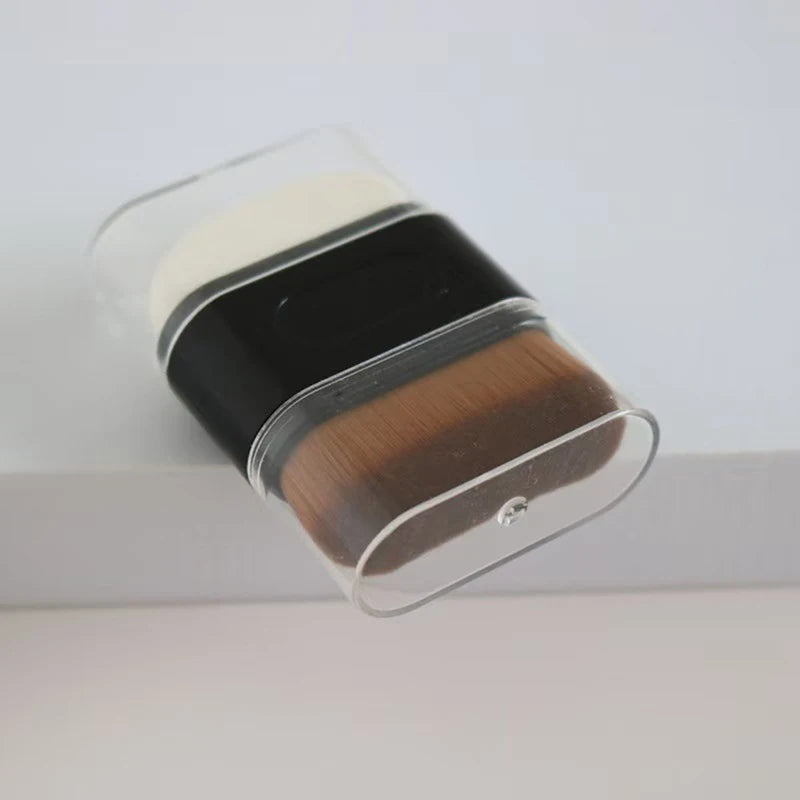 One Professional Foundation Brush, Double-ended Wavy Contour Brush, Suitable For Beauty Products.